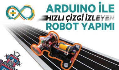 Arduino ile Çizgi İzleyen, uzaktan kontrol edilen robot veya araba yapımı